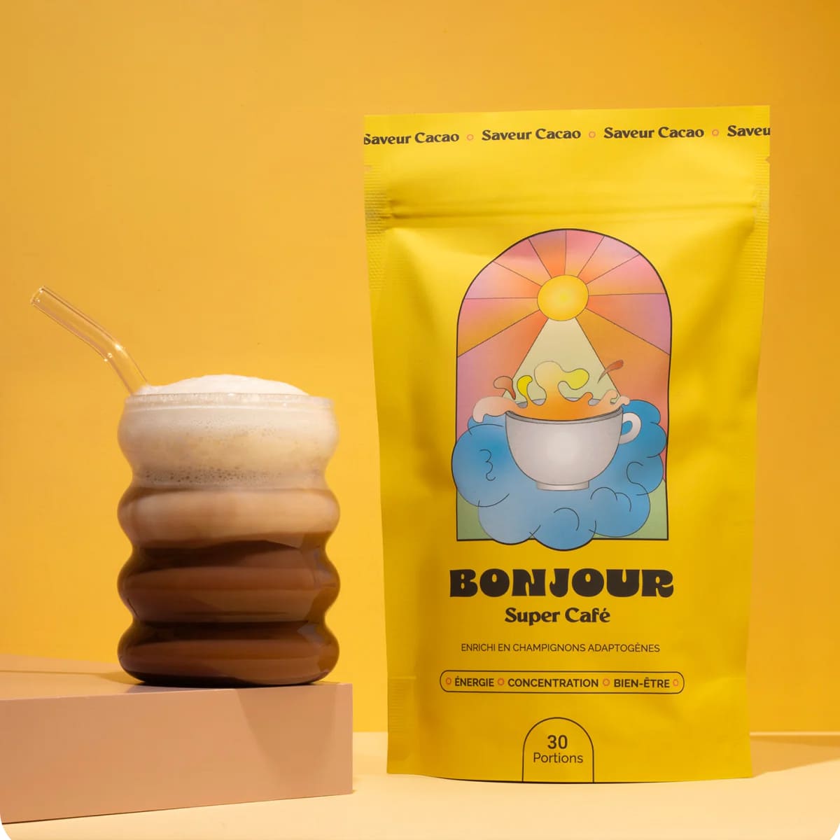 Visuel produit Super Café Bonjour Drink – alternative naturelle au café