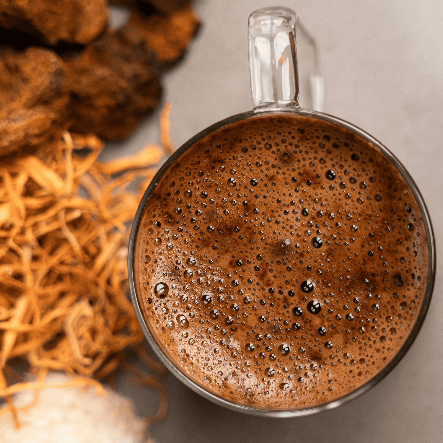 Bonjour Drink Une puissante combinaison de champignons adaptogènes