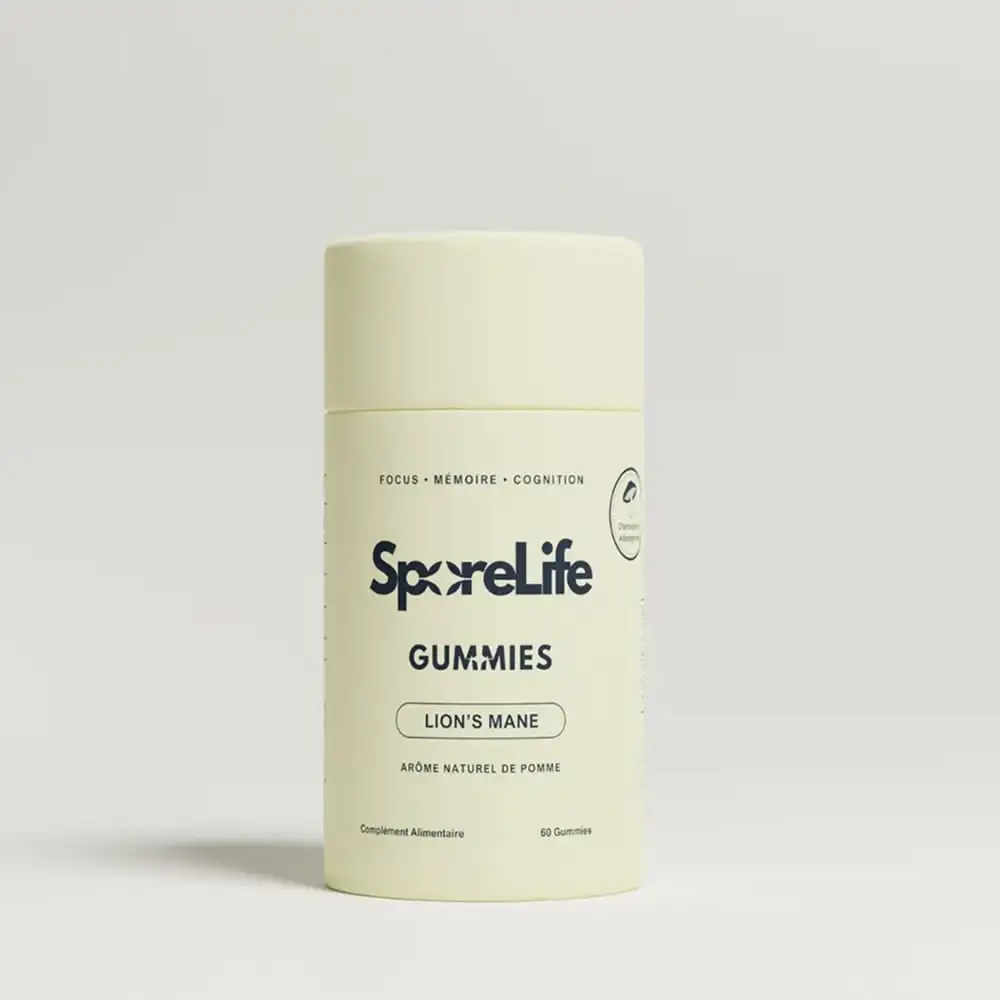 SporeLife avis Gummies Lion’s Mane Focus : clarté et concentration au quotidien