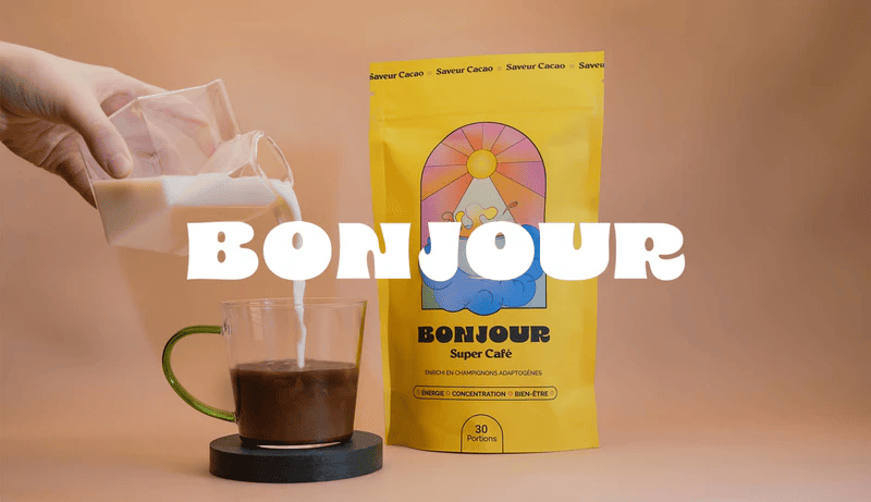 La Composition du café aux champignons Bonjour Drink : qu’est ce qu’il y a VRAIMENT dedans ?