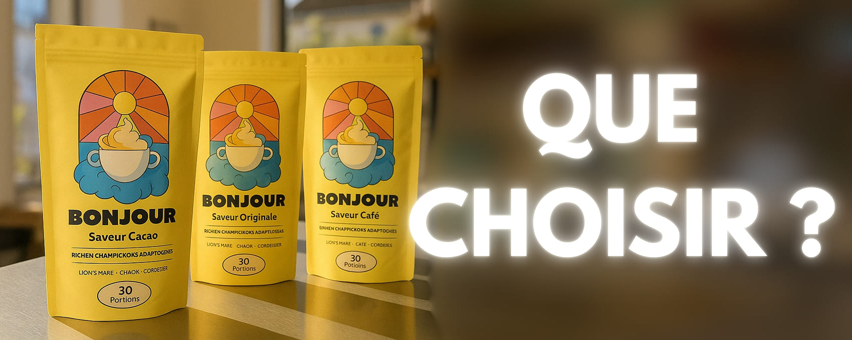 Bonjour Super Cacao ou Bonjour Super Café ? Lequel choisir ?
