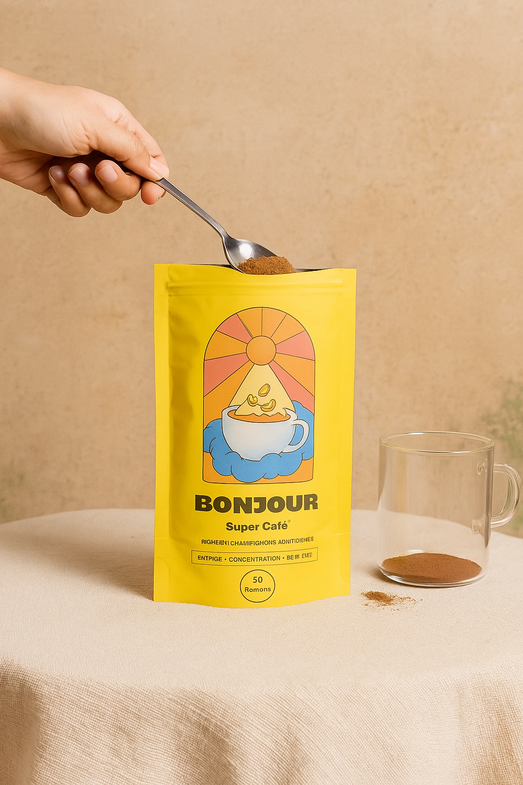 Boisson Bonjour Drink aux champignons